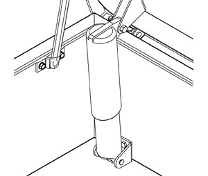 Bilco KT360N Kit-Spring 360#, RS,1 EAR, Composite Tubes