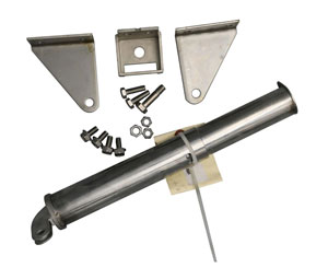 Bilco RPRS1SS-E Replacement 100 lb Lifting Mechanisms for Roof Scuttle - Zinc Plated Steel