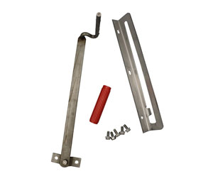 Bilco RPRS3448 14-1/4" Stainless Steel Right Hand Hold Open Arm, 4#