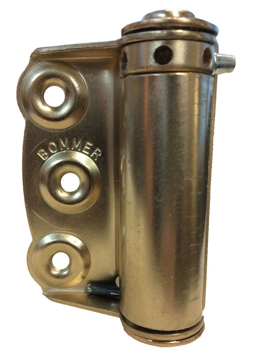 Bommer 2930639 2.75in Screen Door Spring HingeHalf SurfaceSteel BaseAdjustable TensionLoose