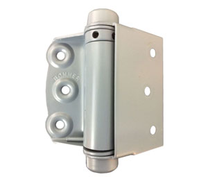 Bommer 2990-600 2.75in Screen Door Spring Hinge-Half Surface-Steel Base-Adjustable Tension-Button Tip-Primed for Painting