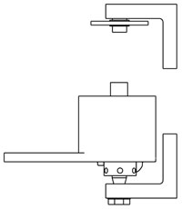 Bommer 7122-652 Spring Pivot-Mortise Type-Steel Base-Adjustable Tension-Satin Chrome Plated