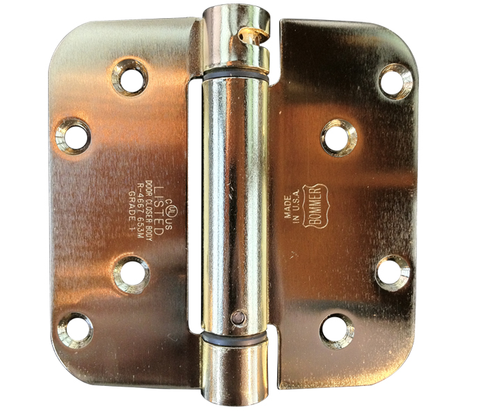 Bommer LB4342400632 4x45/64in Single Acting Spring HingeFull