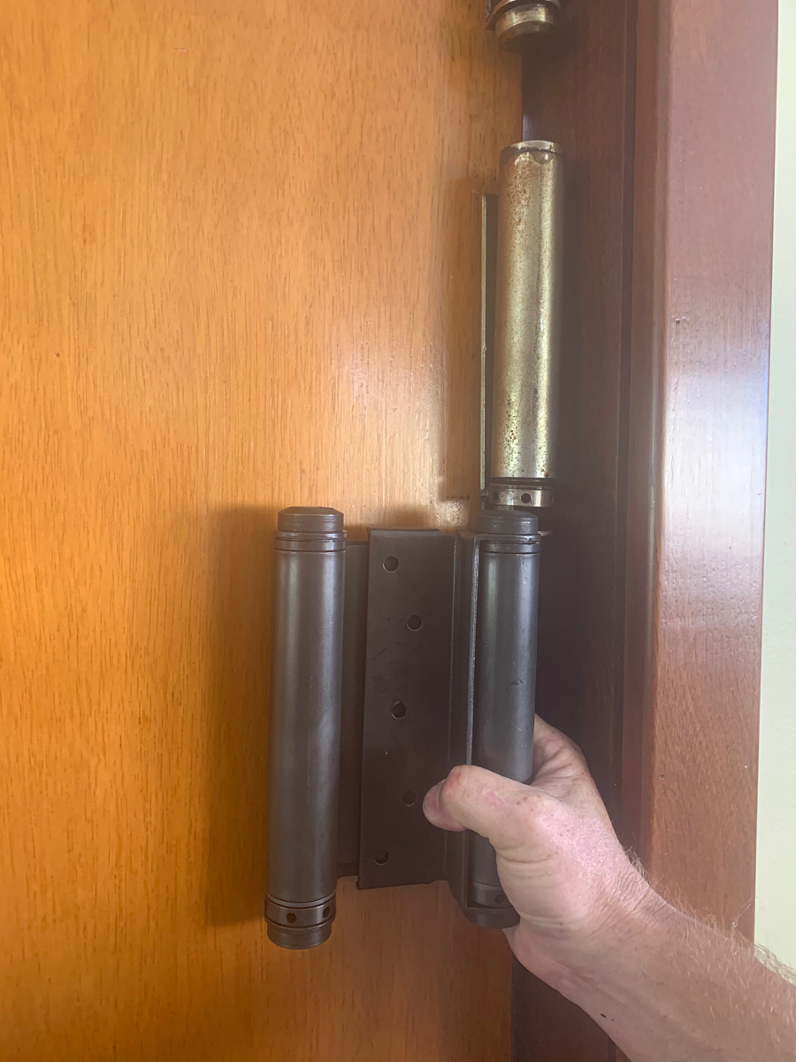 Bommer 30297640 7in Double Acting Spring HingeMortise TypeSteel