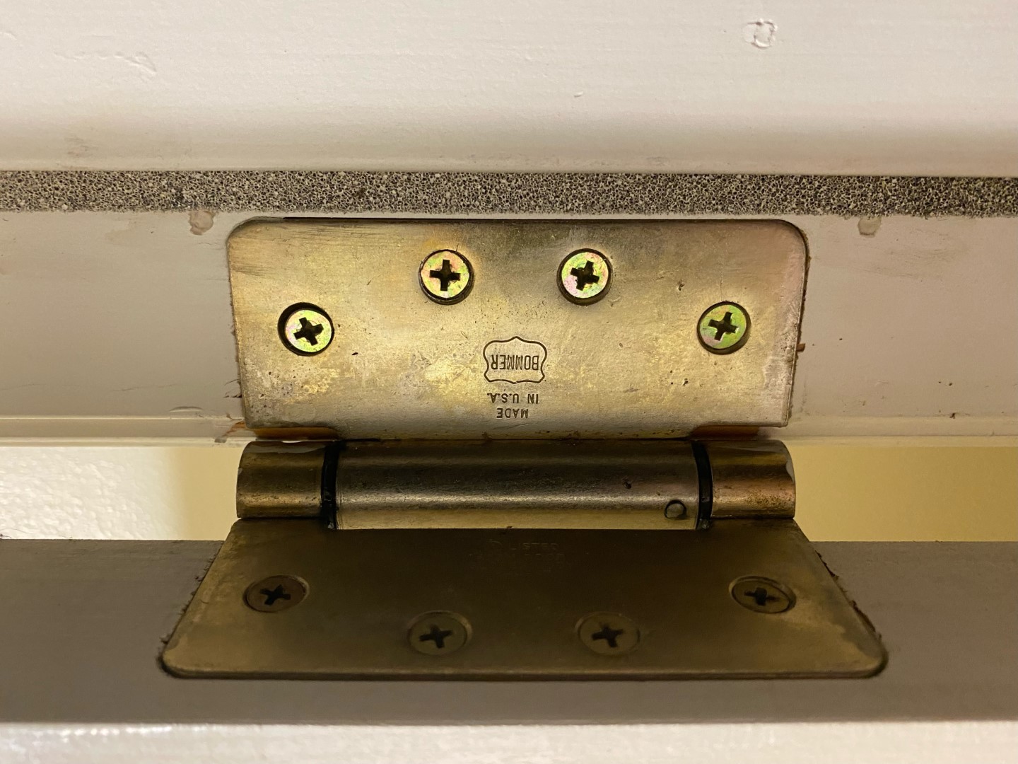 Bommer LB4311400604 4x4in Single Acting Spring HingeFull Mortise