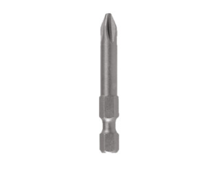 Bosch 27361 P2 1-15/16In Philips Power Bit, Round Body-Shank 1/4In