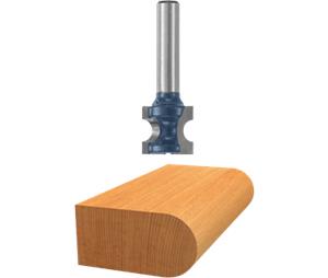 Bosch 84438M 1/8ln x 1/2ln Carbide-Tipped Bullnose Bit
