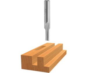 Bosch 85092 1/8ln x 5/16ln High-Speed Steel Single-Flute Straight Bit