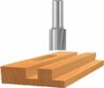 Bosch 85100 1/2ln x 7/8ln High-Speed Steel Double-Flute Straight Bit