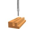 Bosch 85153 3/16ln x 3/4ln High-Speed Steel Single-Flute Straight Bit