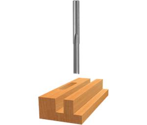 Bosch 85214M 3/16ln x 7/16ln Solid Carbide Double-Flute Straight Bit