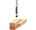 Bosch 85254M 13/32 ln x 3/4ln Carbide-Tipped Double-Flute Straight Bit