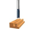 Bosch 85255M 7/16 ln x 1-1/4ln Carbide-Tipped Double-Flute Straight Bit