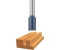 Bosch 85273M 25/32ln x 1-1/4ln Carbide-Tipped Double-Flute Straight Bit