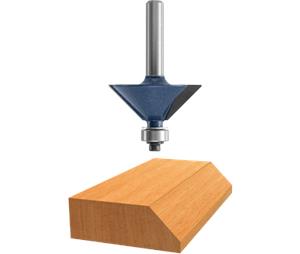 Bosch 85298M 1-1/4ln x 45°ln Carbide-Tipped Chamfer Bit