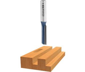 Bosch 85410M 1/4ln x 1ln Carbide-Tipped Single-Flute Straight Bit
