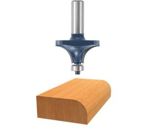Bosch 85432M 7/8ln x 1-1/4ln Carbide-Tipped Roundover Bit