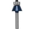 Bosch 85438M 25° x 5/16ln Carbide-Tipped Double-Flute Flush and Bevel Laminate Trimming Bit