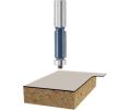 Bosch 85442M 1/2ln x 1ln Carbide-Tipped Double-Flute Flush and Bevel Laminate Trimming Bit