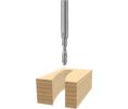 Bosch 85901M 3/16ln x 3/4ln Solid Carbide Double-Flute Down Spiral