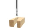 Bosch 85911M 1/4ln x 1ln Solid Carbide Double-Flute Up Spiral