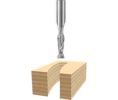 Bosch 85913M 3/8ln x 1-1/4ln Solid Carbide Double-Flute Up Spiral