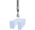 Bosch 85914M 1/2ln x 1-1/4ln Solid Carbide Double-Flute Up Spiral