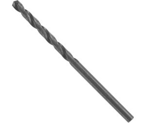 Bosch BL2643 1/4ln x 6ln Extra Length (Aircraft) Black Oxide Drill Bit-Shank 1/4ln