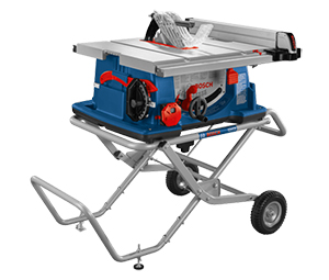 Bosch 4100XC-10 10" Worksite Table Saw with Gravity-Rise Wheeled Stand