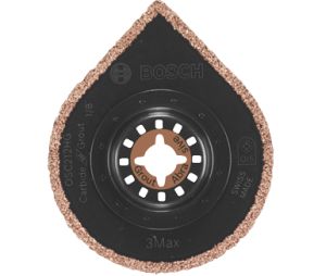 Bosch OSC212HG 2-3/4In x 3In Multi-Tool Hybrid Grout Carbide/Grit Grinding Blade