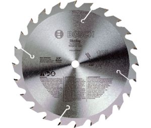 Bosch PRO1024RIP 10In 24 Teeth Ripping Circular Saw Blade-Arbor 5/8In