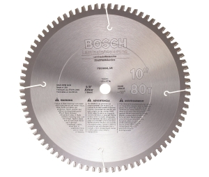 Bosch PRO1080LAM 10In 80 Teeth Miter/Slide Miter Circular Saw Blade-Arbor 5/8In