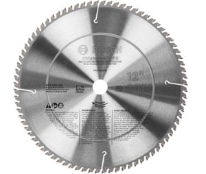 Bosch PRO1280CHB 12In 80 Teeth Chipboard/OSB Woodworking Circular Saw Blade-Arbor 1In