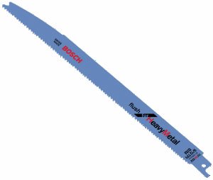 Bosch RFM10V-25B 10ln x .035ln Metal Reciprocating Saw Blades continued, Flush for Heavy Metal