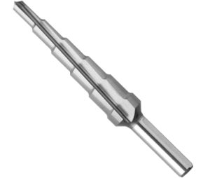 Bosch SDH6 3/16In–1/2In (1/16In) x 3In, High-Speed Steel Step Drill Bit