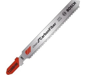 Bosch T108BHM3 3-5/8In 12TPI Clean for Carbon Fiber T-Shank Jig Saw Blades-Pack of 3