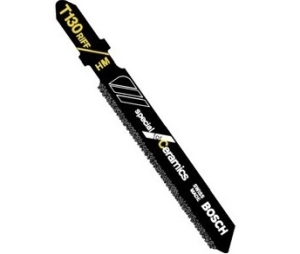 Bosch T130RF1 3-1/4In 30TPI Special for Ceramics T-Shank Jig Saw Blade