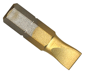 Bosch TDSL810102 8-10 Point 1In Slotted Insert Bits-Shank 1/4In-Pack of 2