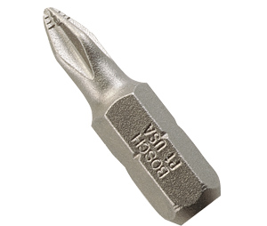 Bosch TX2025102 T20,T25 1In Torx Insert Bits-Shank 1/4In-Pack of 2