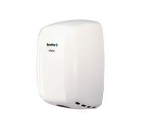 Bradley 2901-287300 Aerix Adjustable Speed Hand Dryer - Steel - White