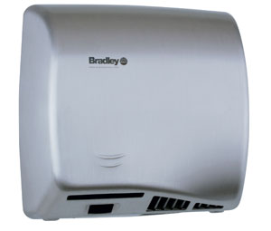 Bradley 2902-2874 Aerix Hand Dryer - Stainless Steel