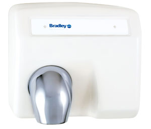 Bradley 2903-28CE Aerix Hand Dryer - Cast Iron - 220-240V