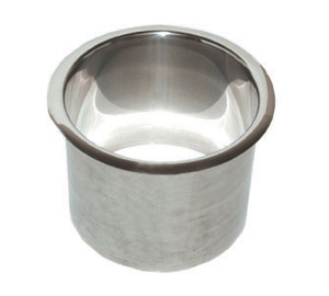 Bradley P10-696 Circular Waste Chute - Polished Stainless Steel