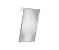 Bradley 782-1624 16"W x 24"H Adjustable Tilt Stainless Steel Framed Mirror 