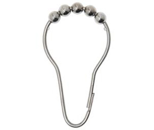 Bradley 9540 Shower Curtain Hook with Roller