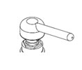 Bradley P19-223 Plunger Assembly for 6334 Liquid Soap Dispenser