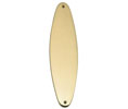 Brass Accents A07-P8390 Oval Traditional Push Plate