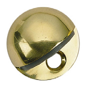 Brass Accents A07-S8830 Oval Door Stop 1" Clearance
