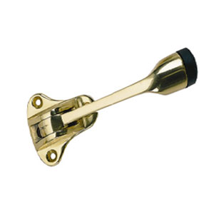 Brass Accents A07-S8850 Locking Floor Door Handle Stop