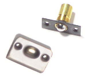 Brass Accents A09-B100R Wide Roller Ball Catch - Radius Corner